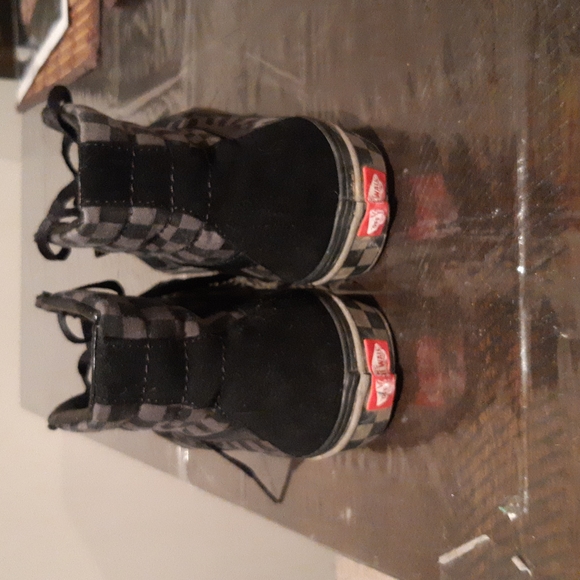 Vans Sk8-HiCheckerboard Black Pewter - Picture 3 of 4
